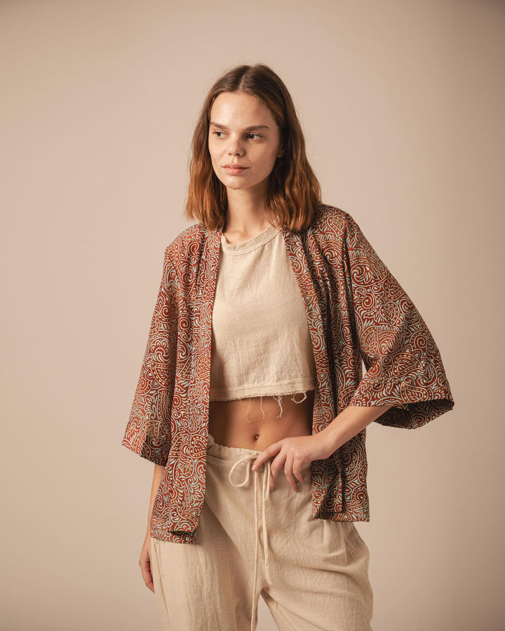 Lotus Kimono